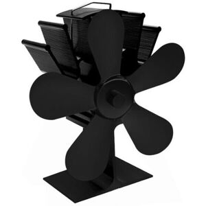 Unbranded Heat Self-Powered Stove Fan Wood Log Quiet Burner Fireplace Unbranded Heat Self-Powered Stove Fan Wood Log Quiet Burner Fireplace