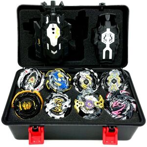 Unbranded 8pcs Beyblade Set With Launcher Kids Gift Toy Unbranded 8pcs Beyblade Set With Launcher Kids Gift Toy