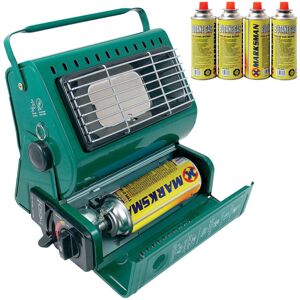 direct2publik PORTABLE GAS HEATER OUTDOOR CAMPING + 4 BUTANE GAS BOTTLES CANISTERS direct2publik PORTABLE GAS HEATER OUTDOOR CAMPING + 4 BUTANE GAS BOTTLES CANISTERS
