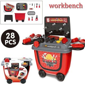 Unbranded (Workbench-28pcs set) Kids Simulation Ice Cream Shop Role play Toy Set Unbranded (Workbench-28pcs set) Kids Simulation Ice Cream Shop Role play Toy Set