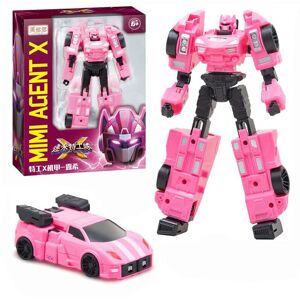Unbranded (Pink) 5 Styles Transformer Machine Car Robot Toy Unbranded (Pink) 5 Styles Transformer Machine Car Robot Toy