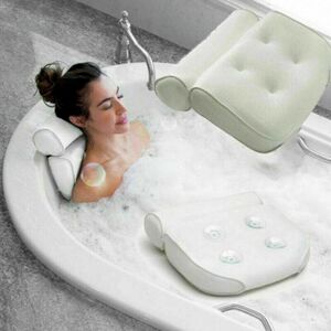 xuanyan Bath Pillow Soft Thickened Headrest 3D Mesh Spa Bathtub Pillow xuanyan Bath Pillow Soft Thickened Headrest 3D Mesh Spa Bathtub Pillow