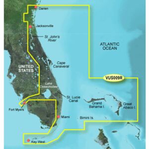 Garmin BlueChart® g3 Vision® HD - VUS009R - Jacksonville - Key West - mi Garmin BlueChart® g3 Vision® HD - VUS009R - Jacksonville - Key West - mi