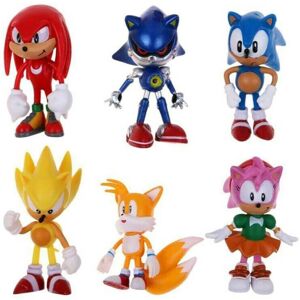 Unbranded Children Kids Cake Topper Sonic Classic The Hedgehog PVC Action Figure Toys Unbranded Children Kids Cake Topper Sonic Classic The Hedgehog PVC Action Figure Toys