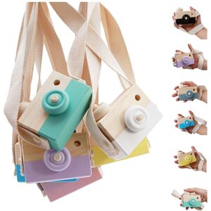 Ranpo (Blue ) Baby Wooden Toy Camera Fashion Pendant Kids Hanging Camer Prop Decoratio Ranpo (Blue ) Baby Wooden Toy Camera Fashion Pendant Kids Hanging Camer Prop Decoratio