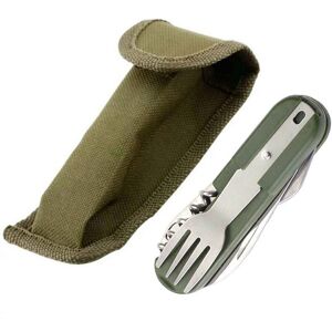 Unbranded Multi-functional Camping Folding Stainless Cutlery Unbranded Multi-functional Camping Folding Stainless Cutlery