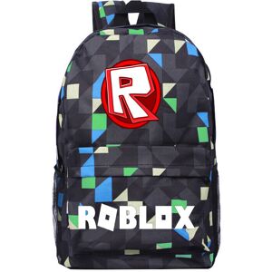 Unbranded (#8-BlackBlue-R) Roblox Backpack Kids School Bag Boys Travelbags Unbranded (#8-BlackBlue-R) Roblox Backpack Kids School Bag Boys Travelbags