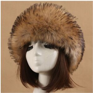Unbranded (Grass) Women Russian Fluffy Faux Fur Hat Winter Ski Hats Unbranded (Grass) Women Russian Fluffy Faux Fur Hat Winter Ski Hats