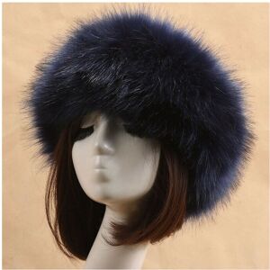 Unbranded (Navy Blue) Women Russian Fluffy Faux Fur Hat Winter Ski Hats Unbranded (Navy Blue) Women Russian Fluffy Faux Fur Hat Winter Ski Hats