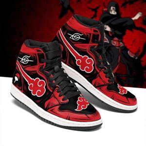 Kingsfeet (6.5 (Adults')) Akatsuki Itachi Sneakers Symbol Naruto Anime Shoes Kingsfeet (6.5 (Adults')) Akatsuki Itachi Sneakers Symbol Naruto Anime Shoes