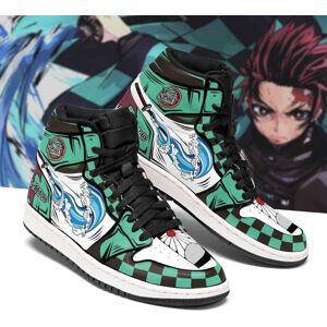 Kingsfeet (7 (Adults')) Tanjiro Sneakers Demon Slayer Anime Custom Shoes Kingsfeet (7 (Adults')) Tanjiro Sneakers Demon Slayer Anime Custom Shoes