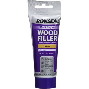 Ronseal Multi-Purpose Wood Filler Tube - Natural 100g Ronseal Multi-Purpose Wood Filler Tube - Natural 100g