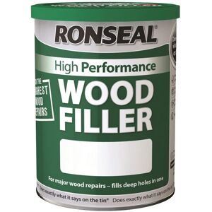 Ronseal High Performance Wood Filler - White 1Kg Ronseal High Performance Wood Filler - White 1Kg