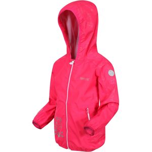 (6-12 Months, Bright Blush) Regatta Girls Peppa Pig Refelective Waterproof Hoode (6-12 Months, Bright Blush) Regatta Girls Peppa Pig Refelective Waterproof Hoode