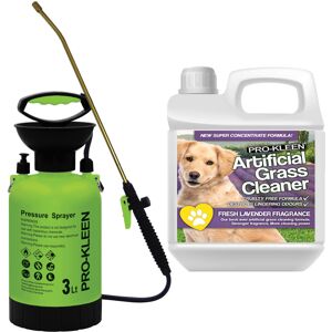 Pro-Kleen (Fresh Lavender) Garden Pump Sprayer 3L & Artificial Grass Cleaner Pro-Kleen (Fresh Lavender) Garden Pump Sprayer 3L & Artificial Grass Cleaner