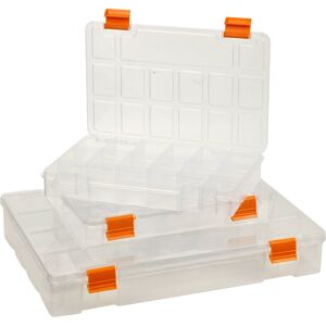 URBN Living 3 Pcs Compartment Tool Bits DIY Organiser Case Storage Box URBN Living 3 Pcs Compartment Tool Bits DIY Organiser Case Storage Box