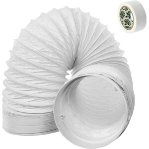 SPARES2GO Hose Pipe PVC Duct Extension Kit for CARRIER Air Conditioner (3m, 5") SPARES2GO Hose Pipe PVC Duct Extension Kit for CARRIER Air Conditioner (3m, 5")