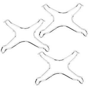 SPARES2GO Gas Hob Pan Support Moka Trivet Stand SPARES2GO Gas Hob Pan Support Moka Trivet Stand