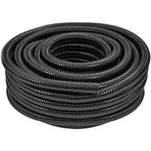 SPARES2GO Universal Flexible Corrugated Hose Pipe Tube for Boat Bilge Pump (25mm, 5m) SPARES2GO Universal Flexible Corrugated Hose Pipe Tube for Boat Bilge Pump (25mm, 5m)