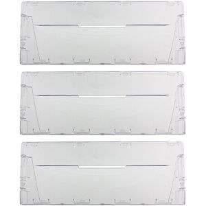 SPARES2GO Plastic Drawer Flap Front Handle for ARISTON Fridge Freezer (Pack of 3) SPARES2GO Plastic Drawer Flap Front Handle for ARISTON Fridge Freezer (Pack of 3)