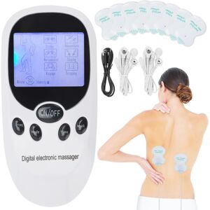 Unbranded Tens Machine Unit Electrical Massager Pulse Muscle Stimulator Back 8Pain Therapy Unbranded Tens Machine Unit Electrical Massager Pulse Muscle Stimulator Back 8Pain Therapy