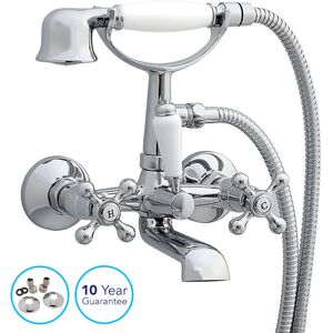 FNX Bathrooms Sterling Wall Mounted Bath Shower Mixer Tap FNX Bathrooms Sterling Wall Mounted Bath Shower Mixer Tap