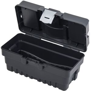 URBN Living (300) Large Plastic Chest Storage Tools Black Toolbox URBN Living (300) Large Plastic Chest Storage Tools Black Toolbox