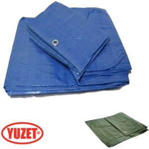 (2.7m x 3.5m (9ft x 12ft)) Yuzet Blue Waterproof Tarpaulin Ground Sheet (2.7m x 3.5m (9ft x 12ft)) Yuzet Blue Waterproof Tarpaulin Ground Sheet
