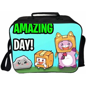 Unbranded (18) Lankybox Lunch Bag Kid Cartoon Insulated Outdoor Unbranded (18) Lankybox Lunch Bag Kid Cartoon Insulated Outdoor