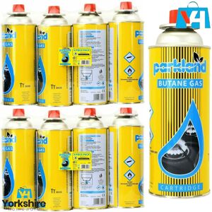 Parkland (Pack of 8) Butane Gas Canister Bottles Can Portable Heater Cooker BBQ Camping C Parkland (Pack of 8) Butane Gas Canister Bottles Can Portable Heater Cooker BBQ Camping C