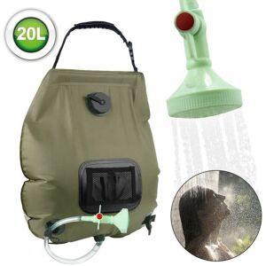 Ranpo Outdoor Solar Shower Bag Durable Camping Portable Sun Compact Heated Water Bags Ranpo Outdoor Solar Shower Bag Durable Camping Portable Sun Compact Heated Water Bags