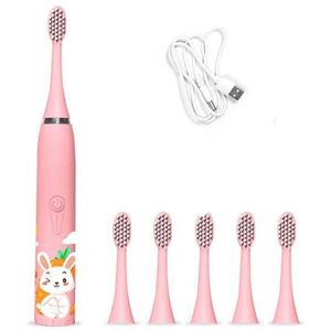Unbranded (Pink USB) Electric Toothbrush Kids Automatic Battery Operated Unbranded (Pink USB) Electric Toothbrush Kids Automatic Battery Operated