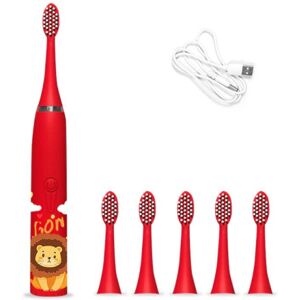 Unbranded (Red USB) Electric Toothbrush Kids Automatic Battery Operated Unbranded (Red USB) Electric Toothbrush Kids Automatic Battery Operated