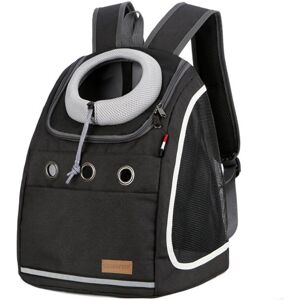 GreenZech (Black) Double Shoulder Strong Pet Carrier Backpack Dog Cat Outdoor Travel Porta GreenZech (Black) Double Shoulder Strong Pet Carrier Backpack Dog Cat Outdoor Travel Porta