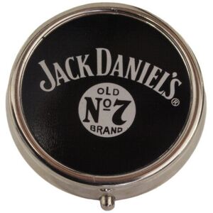 Jack Daniels Jack Daniel's black round pocket ashtray Jack Daniels Jack Daniel's black round pocket ashtray