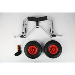 Unbranded 80kg Folding Kayak Trolley - Heavy-Duty, Compact Sit-On-Top Cart with Inflatable Unbranded 80kg Folding Kayak Trolley - Heavy-Duty, Compact Sit-On-Top Cart with Inflatable