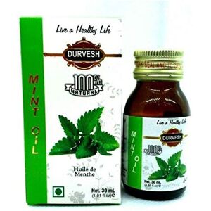 Unbranded Durvesh Mint Oil 30ml - Pure and Refreshing Mint Essential Oil - Multi-Purpose O Unbranded Durvesh Mint Oil 30ml - Pure and Refreshing Mint Essential Oil - Multi-Purpose O