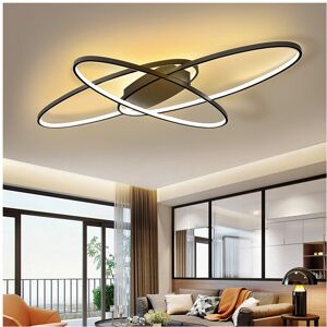 Living And Home (Dimmable) Modern Oval LED Ceiling Light Chandelier Lamp for Living Dining Room Living And Home (Dimmable) Modern Oval LED Ceiling Light Chandelier Lamp for Living Dining Room
