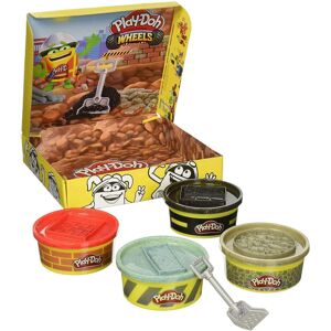 Hasbro Play Doh Wheels Construction Site Putty 4 Pack With Extra-Large Cans Hasbro Play Doh Wheels Construction Site Putty 4 Pack With Extra-Large Cans