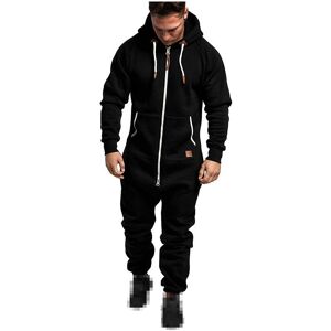 Unbranded (Black, 3XL) Men's Sportswear Hoodie Jumpsuit Sports Gym Sports Suit Unbranded (Black, 3XL) Men's Sportswear Hoodie Jumpsuit Sports Gym Sports Suit