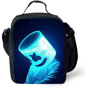 Unbranded (01) Marshmallow DJ Lunch Bags Thermal Insulated Cooler Unbranded (01) Marshmallow DJ Lunch Bags Thermal Insulated Cooler