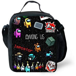 Unbranded (Black) Among Us Insulated Lunch Bag School Outdoor Lunchbox Unbranded (Black) Among Us Insulated Lunch Bag School Outdoor Lunchbox