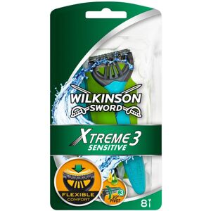 WILKINSON SWORD XTREME 3 COMFORT PLUS SENSITIVE DISPOSABLE RAZORS - 8 PACK WILKINSON SWORD XTREME 3 COMFORT PLUS SENSITIVE DISPOSABLE RAZORS - 8 PACK