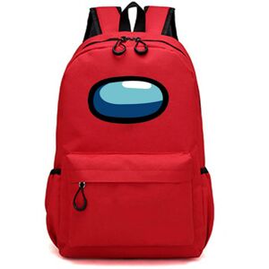 Unbranded (Red) Among Us Kids backpack students bag large capacity outdoor travel bag Unbranded (Red) Among Us Kids backpack students bag large capacity outdoor travel bag