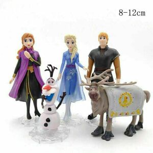 Unbranded 5Pcs/Set Cake Toppers Figures For Disney Frozen Princess 2 Toys Elsa Olaf Anna Unbranded 5Pcs/Set Cake Toppers Figures For Disney Frozen Princess 2 Toys Elsa Olaf Anna