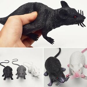 Brio Small black mouse - Fake rubber rat prank toy Brio Small black mouse - Fake rubber rat prank toy