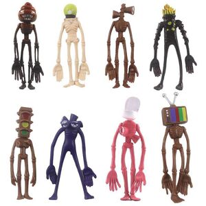 Unbranded 8PCS/SET Siren Head Figures PVC Kids Toys Collection Gift Unbranded 8PCS/SET Siren Head Figures PVC Kids Toys Collection Gift