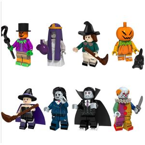 Unbranded 8PCS Halloween clown zombie sucking blood Figures Fits Blocks Toy Unbranded 8PCS Halloween clown zombie sucking blood Figures Fits Blocks Toy