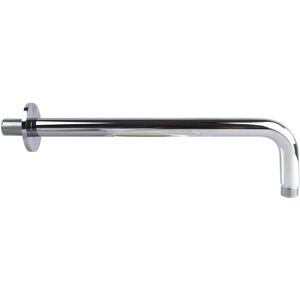NES Home 300mm Round Wall Mounted Shower Arm Chrome NES Home 300mm Round Wall Mounted Shower Arm Chrome