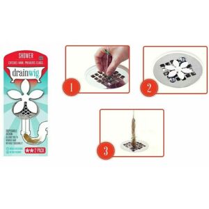 SNAPDEAL 2X DRAIN WIG Drain Wig Bathroom/Shower Chain Cleaner Hair Catcher SNAPDEAL 2X DRAIN WIG Drain Wig Bathroom/Shower Chain Cleaner Hair Catcher